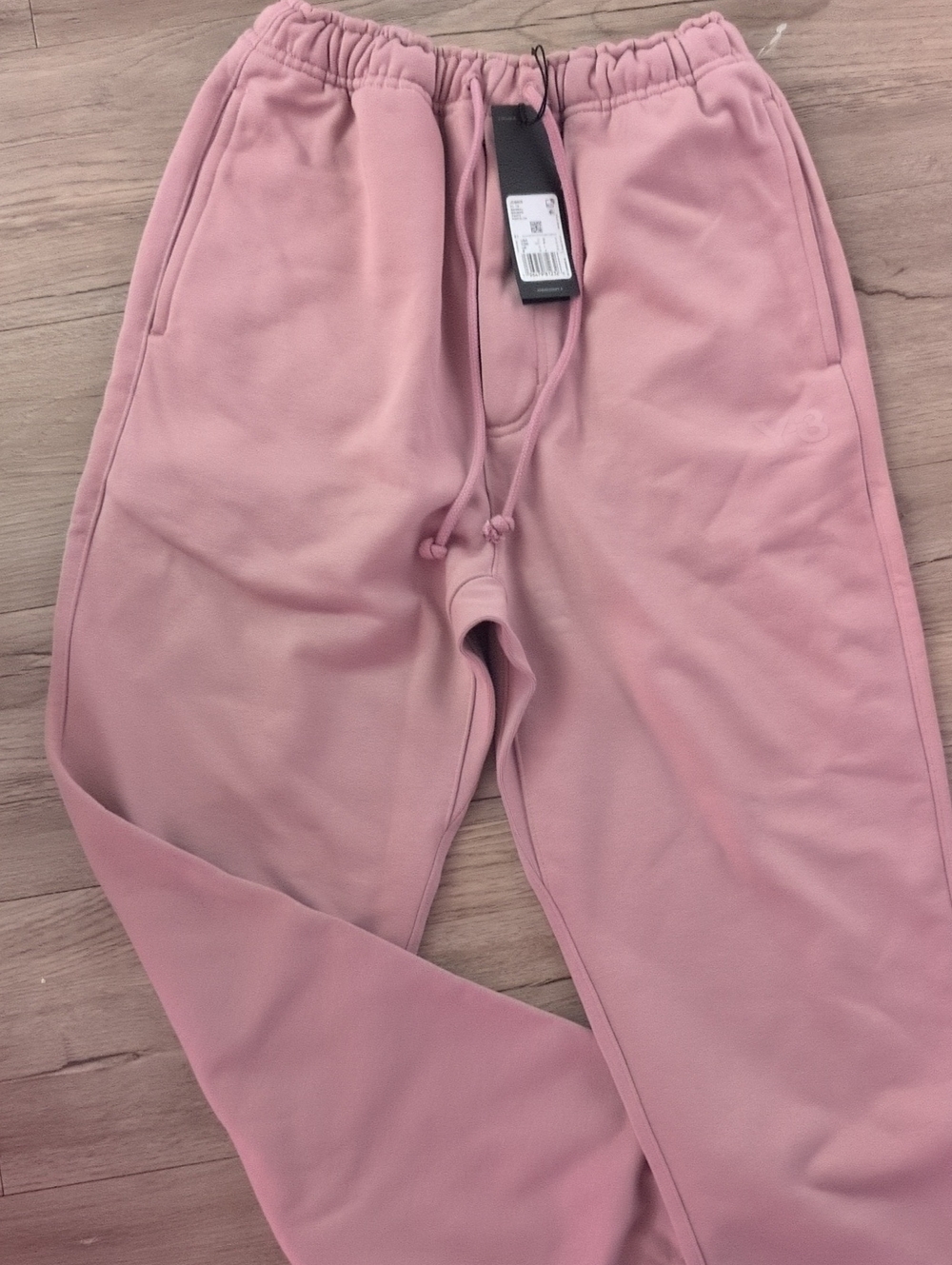 Adidas Y-3 Dusty Pink Drawstring Sweatpants